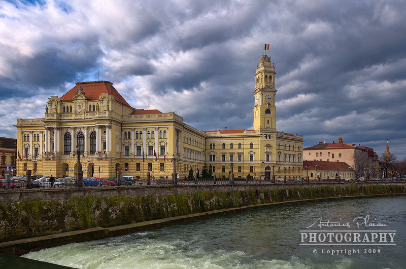 Oradea - The Town Hall, Oradea, Romania, 2009