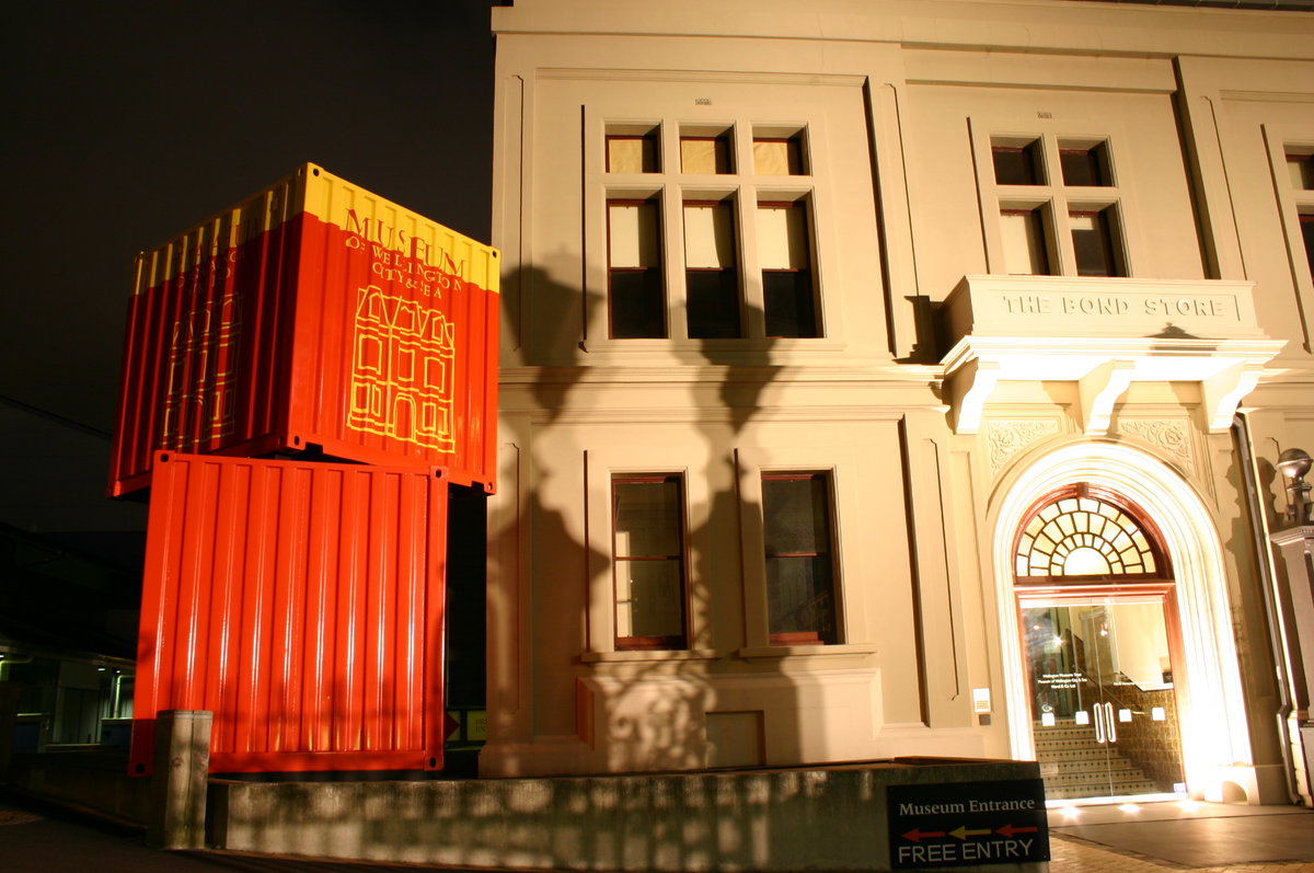 Old Bond Store buildings, Wellington, New Zealand, 2005