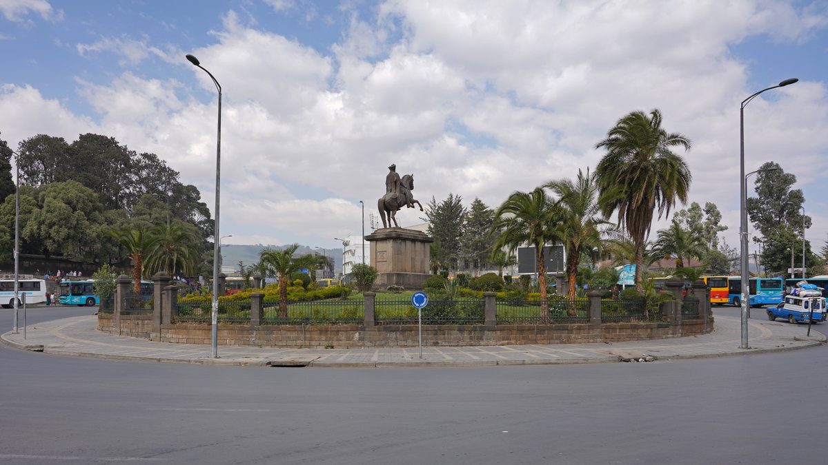 ET Addis Minilik Square, Addis Ababa, Ethiopia, 2018