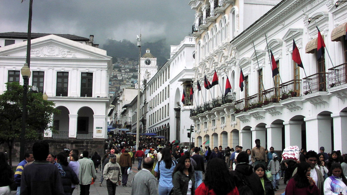 Quito Historic Town, Quito, Ecuador, 2002