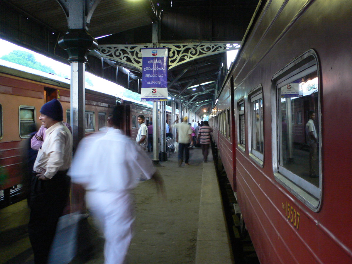 Kandy Station, Kandy, Sri Lanka, 2008