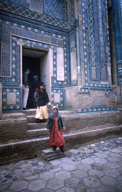 The Shah-i-Zinda necropolis, Samarkand, 1964