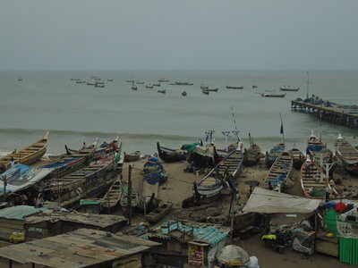 Sea Port in Accra, Ghana, Accra — photos through time