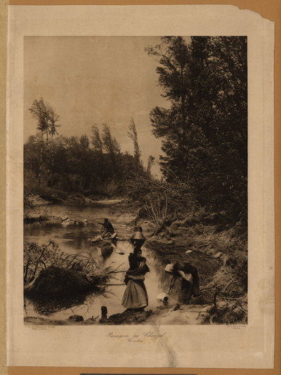 EU: Paisagem no choupal, Coimbra (1903), Coimbra, 1903