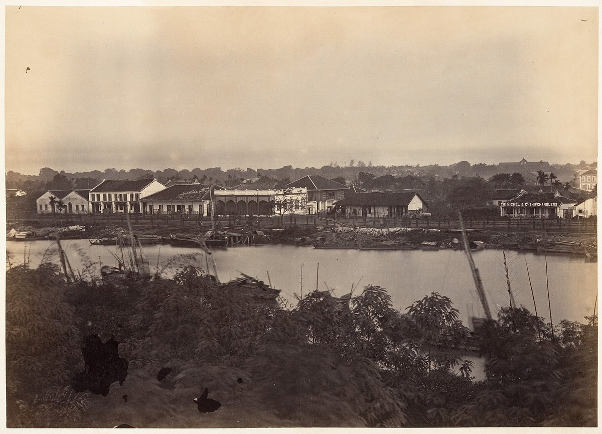 View of Saigon, Ho Chi Minh City, Vietnam, 1866