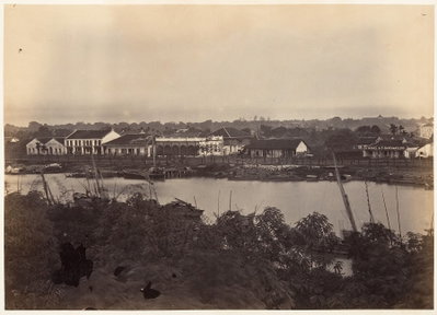 View of Saigon, Ho Chi Minh City, 1866