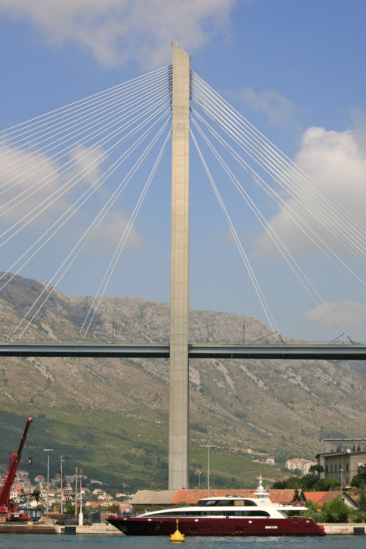 Franjo Tuđman Bridge Side, Dubrovnik, Croatia, 2011