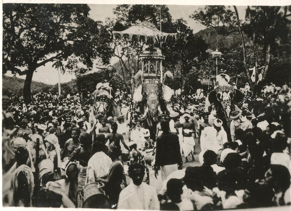 Festival in Kandy, Kandy, Sri Lanka, 1930