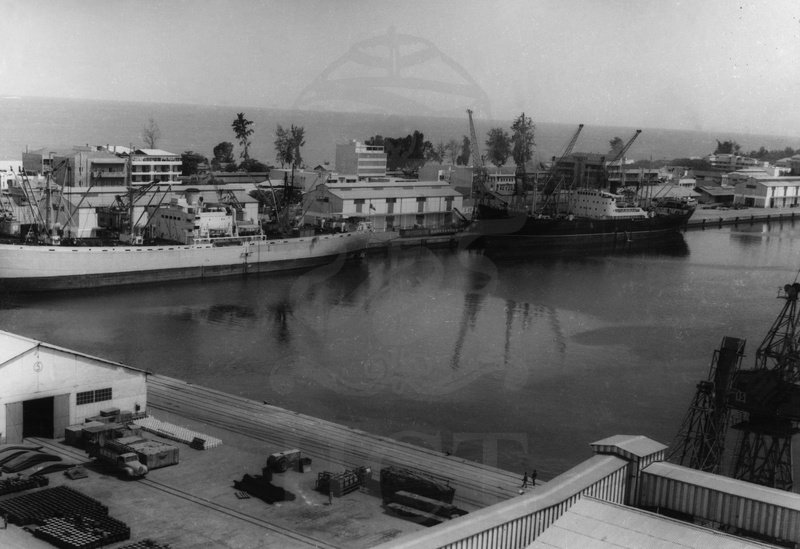 EU: Porto de Lobito (1965), Lobito, Angola, 1965