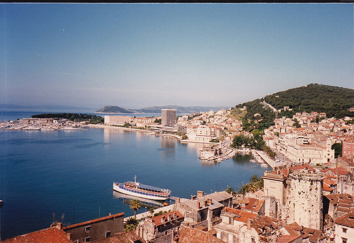 The harbor, Split, Croatia, 1987