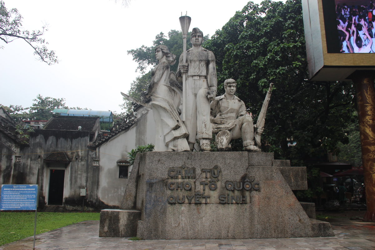 Hanoi Martyr's Monument Near Hoan Kiem Lake, Hanoi, Vietnam, 2012