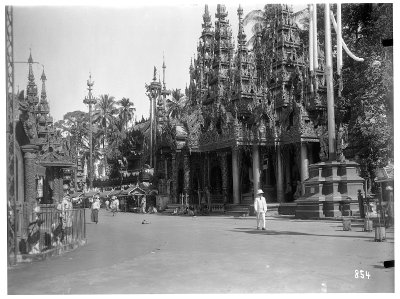 EU: Rangun, Birma. Shwedagon-Pagode (1913), Yangon (Rangoon), 1913