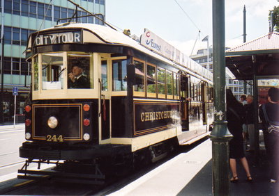 Tram of Christchurch, Christchurch, 2007