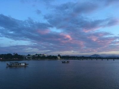 Sunset on the Perfume River 4, Hue, 2018