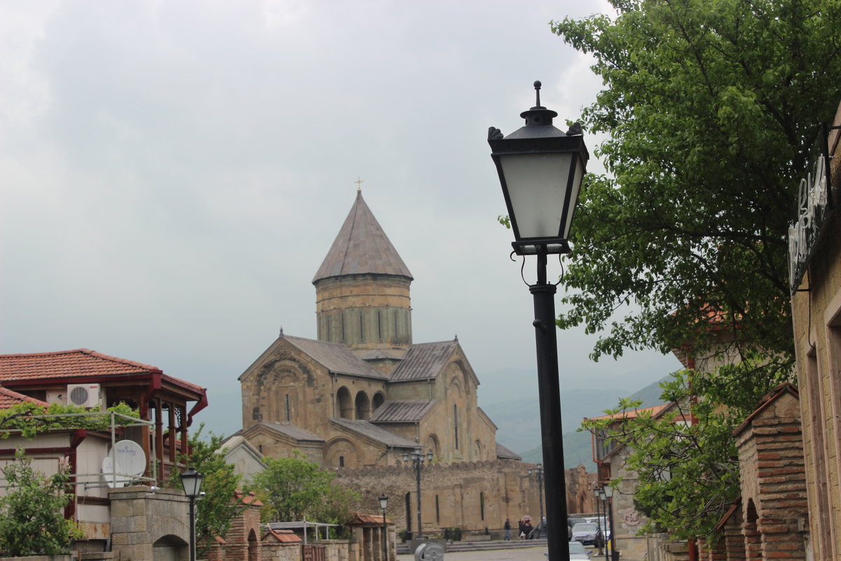 სვეტიცხოველი, ხედი მცხეთიდან, Mtskheta, Georgia, 2015