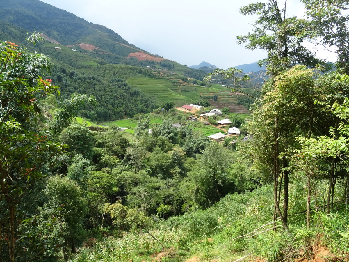 Landscape in Sa Pa, Sa Pa, Vietnam, 2018