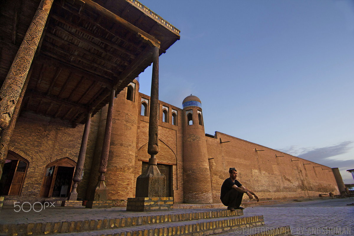 Early Morning Khiva, Khiva, Uzbekistan, 2014