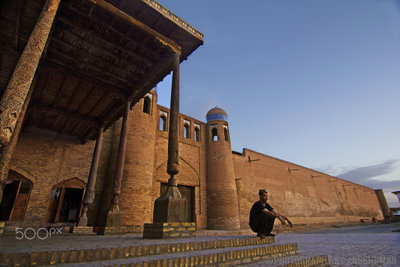 Early Morning Khiva, Khiva, 2014