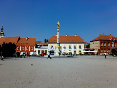 Zagabria - Fronte Cattedrale, Zagreb, 2009