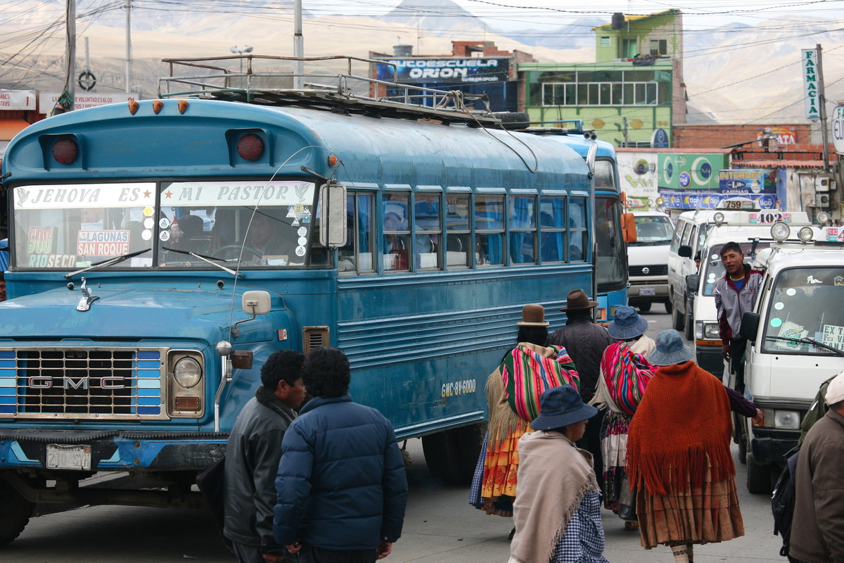 Street Outside La Paz, Bolivia, La Paz, Bolivia, 2012