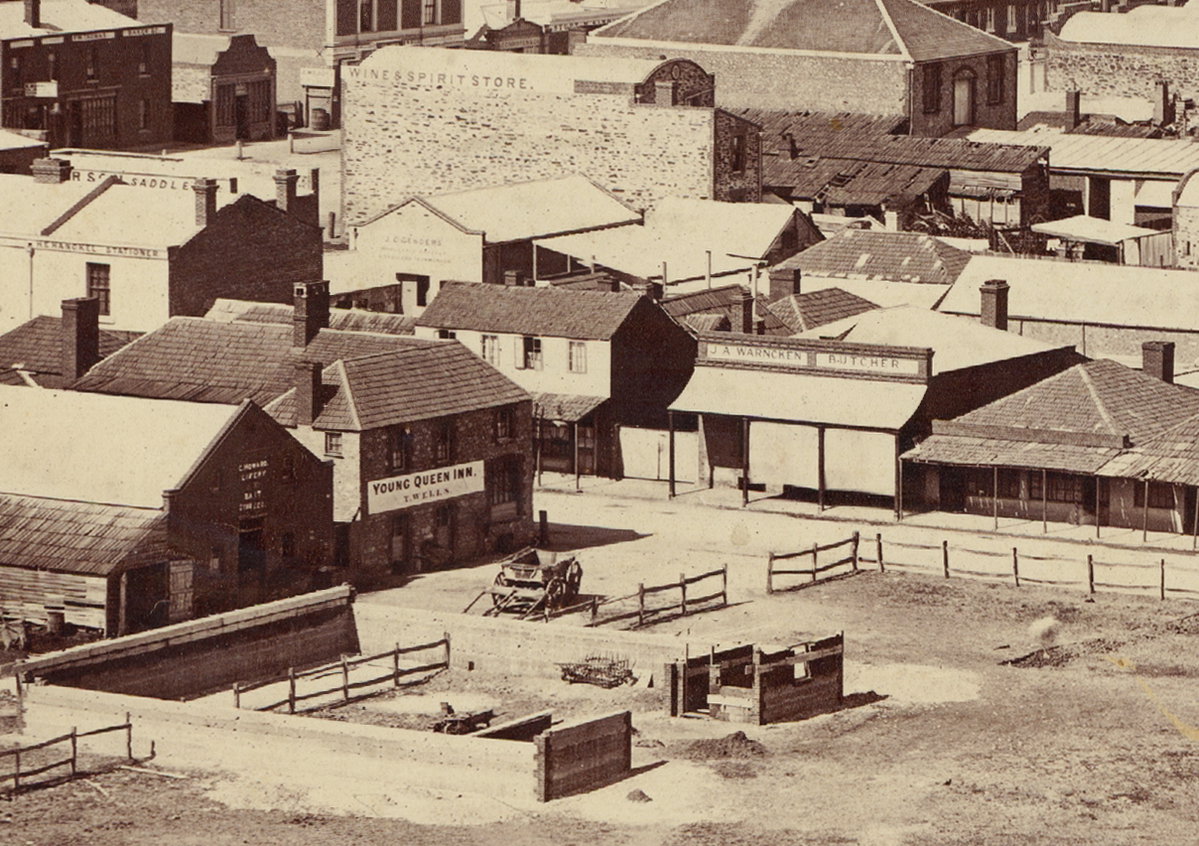 Young Queen Inn, Gawler Place, Adelaide, Adelaide, Australia, 1865