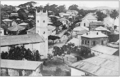 Elmina High Street ca, Elmina, 1905