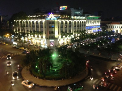 Rex Hotel and Nguyễn Huệ roundabout, Ho Chi Minh City, Vietnam, Ho Chi Minh City, 2012
