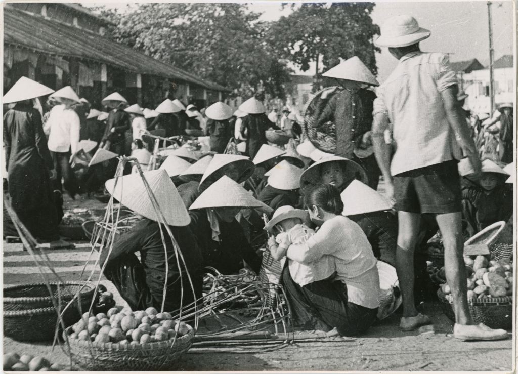 EU: Markt in Nha Trang (1940), Nha Trang, Vietnam, 1940