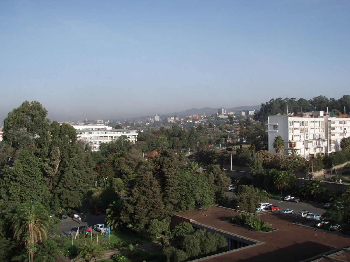 View from Addis Hilton - Flickr - Dave Proffer, Addis Ababa, Ethiopia, 2007