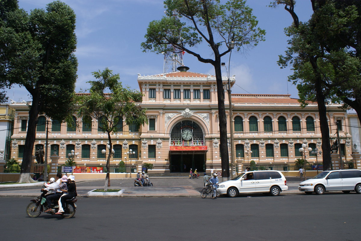 Central Post Office, Ho Chi Minh City, Ho Chi Minh City, Vietnam, 2007