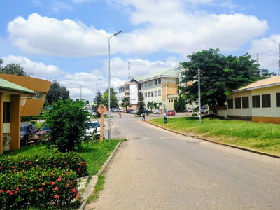 Knust campus- Commercial area, Kumasi, 2021