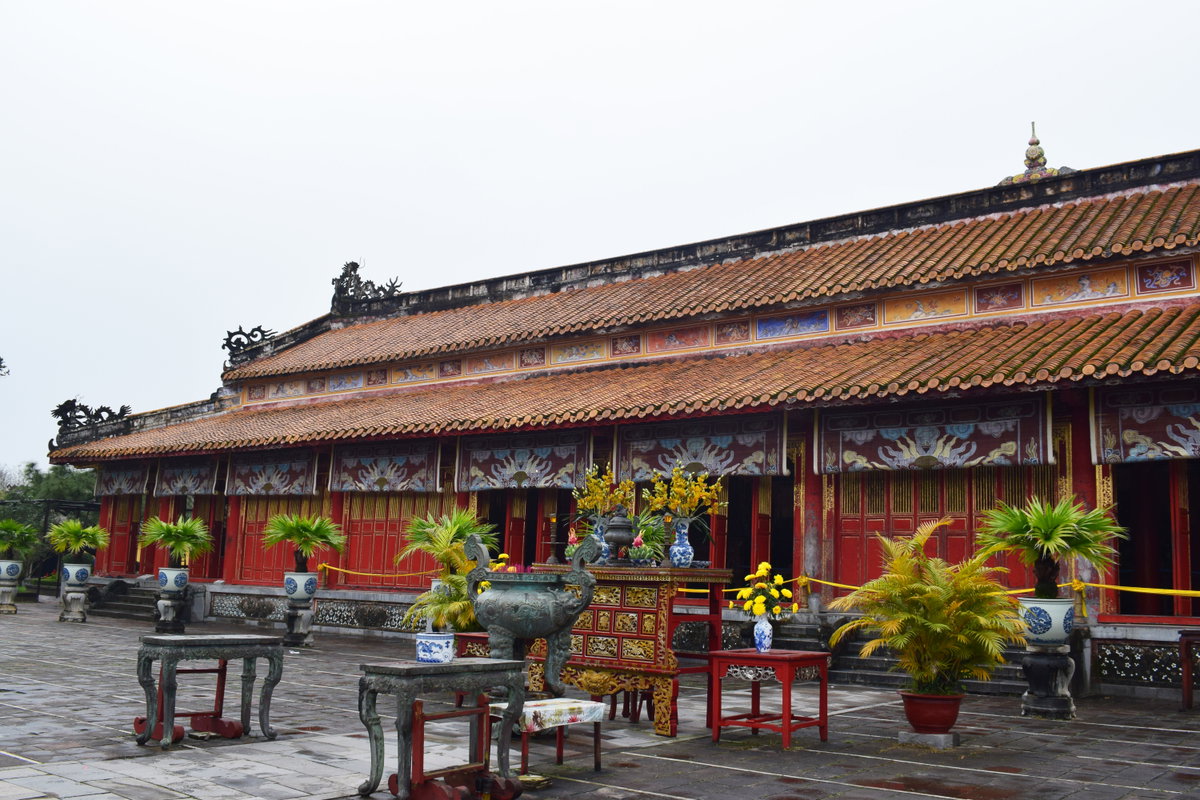 Second visit to the Citadel, Hue, Vietnam, 2018