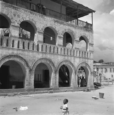 EU: Voormalig hotel (1966), Cape Coast, 1966