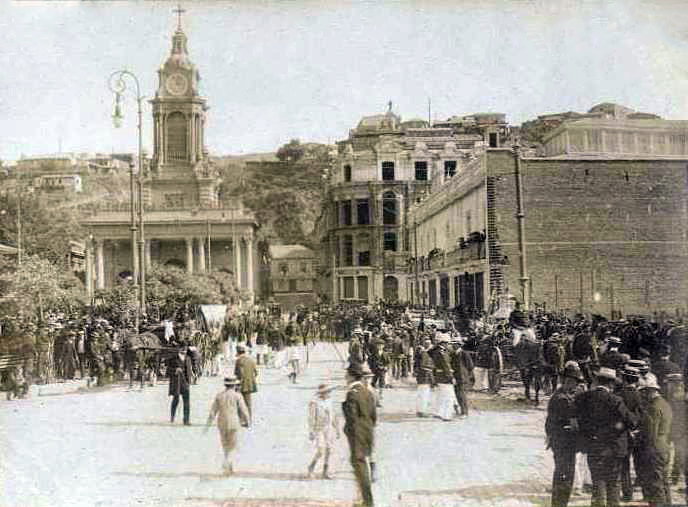 Plaza Victoria, Valparaíso (1906), Valparaíso, Chile, 1906