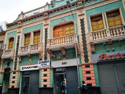 Edifici del carrer Santo Domingo d'Arequipa, Arequipa, 2017