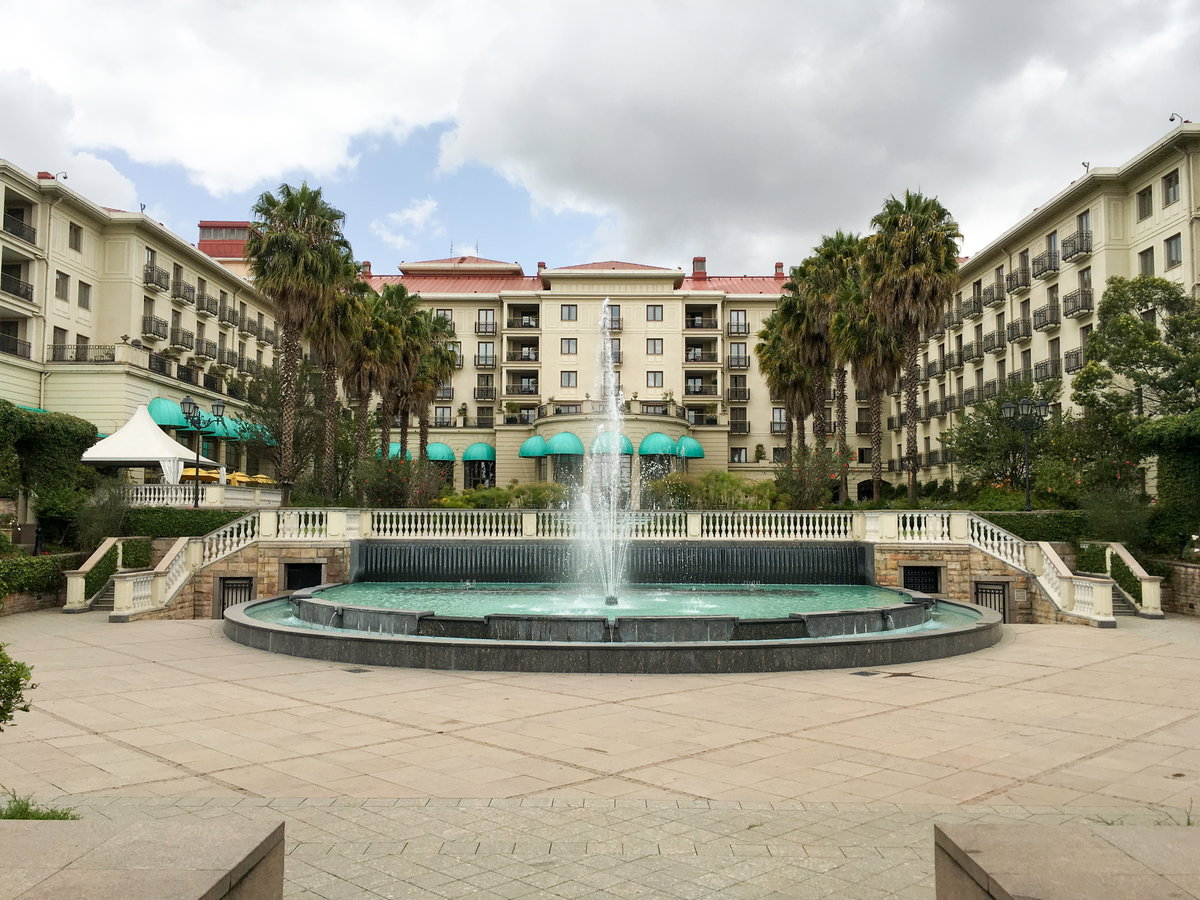 Sheraton hotel, Addis Ababa, Ethiopia, 2016