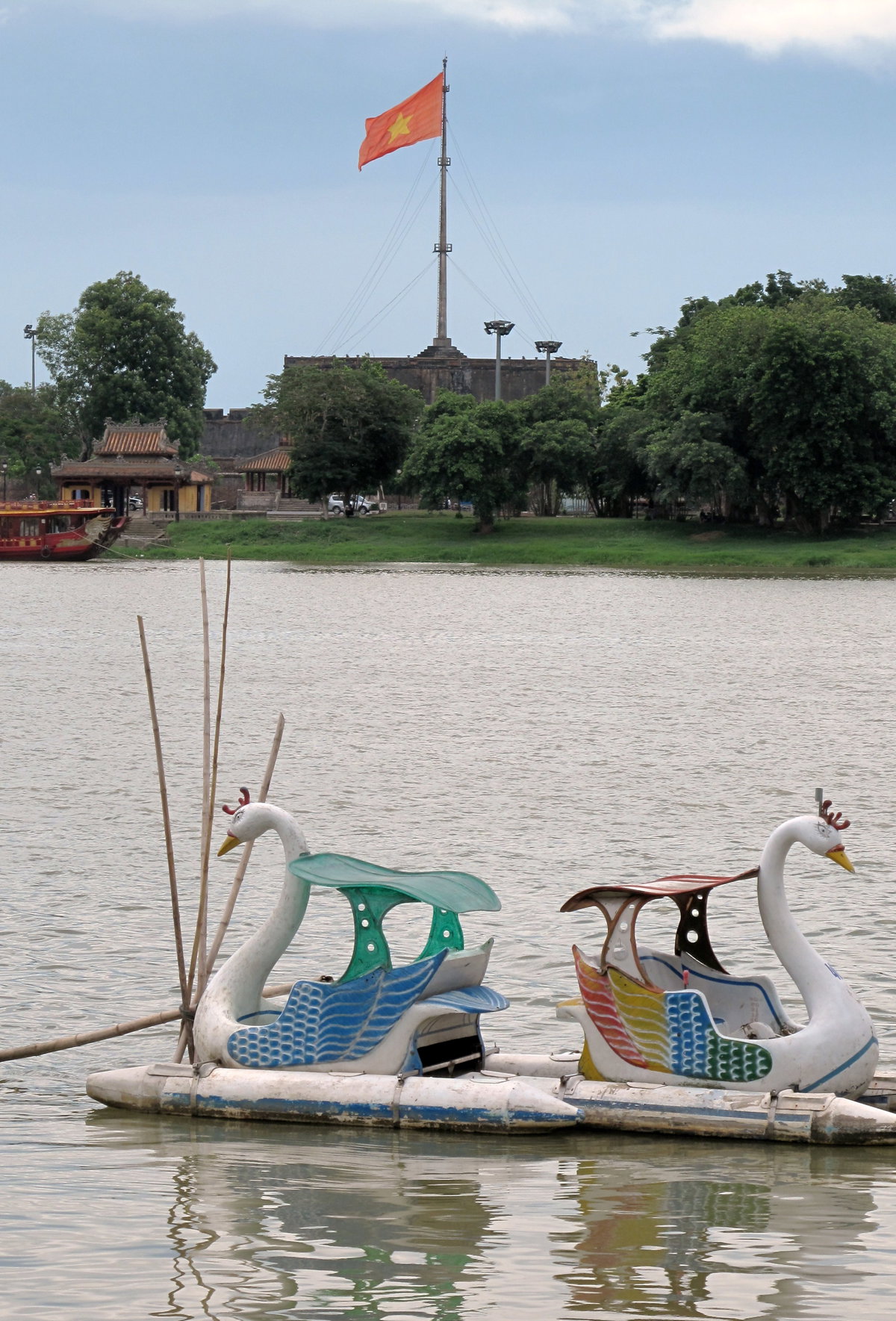 Perfume river craft, Hue, Vietnam, 2012