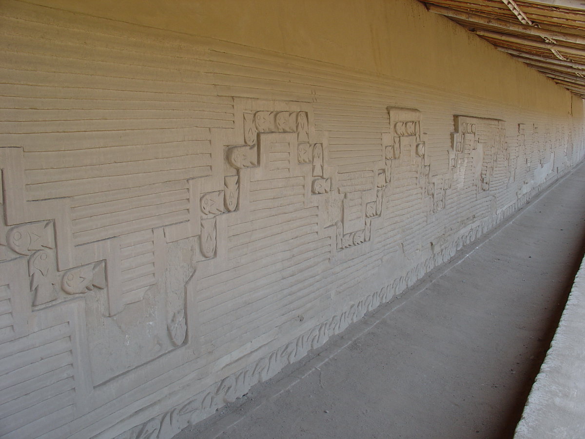 Chan Chan Août 2007 - Bas Reliefs, Trujillo, Peru, 2007