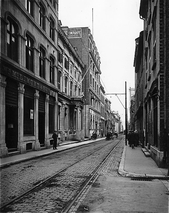 St. Pierre Street, Quebec City, Quebec City, Canada, 1916