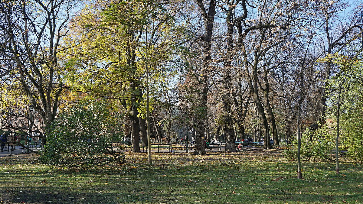 Planty Garden, autumn, Old Town, Kraków, Poland, Kraków, Poland, 2024