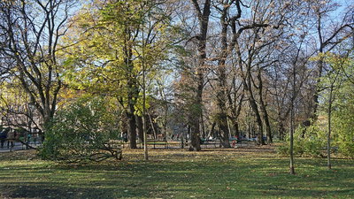 Planty Garden, autumn, Old Town, Kraków, Poland, Kraków, 2024