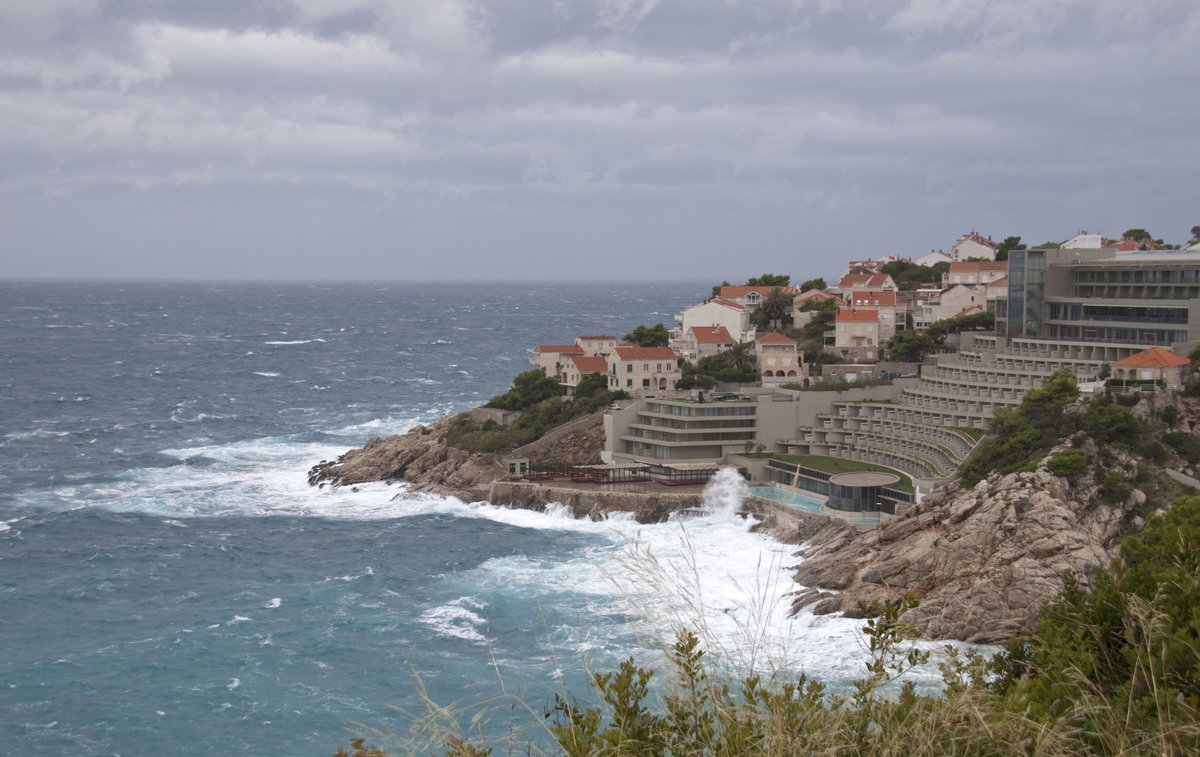 Still blowing a gale, Dubrovnik, Croatia, 2009