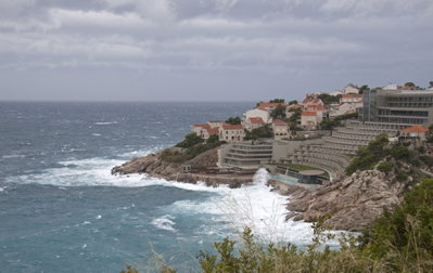 Still blowing a gale, Dubrovnik, 2009