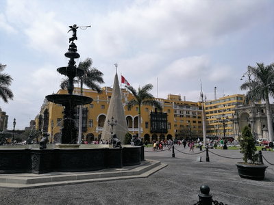 Plaza mayor, Lima, 2017