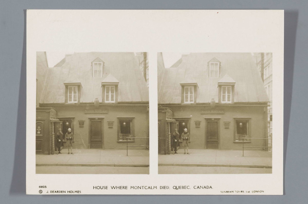 EU: House where Montcalm died, Quebec, Canada (1930), Quebec City, Canada, 1930