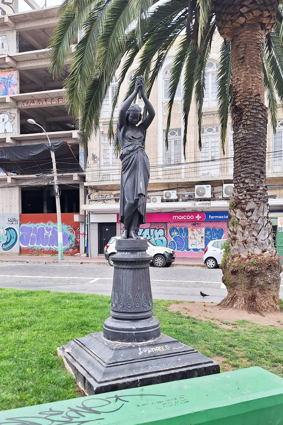 Estatua en Parque Italia, Valparaíso, Valparaíso, Chile, 2024