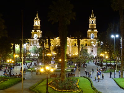 Arequipa's Plaza de Armas - "The most beautiful in Peru", Arequipa, 2018