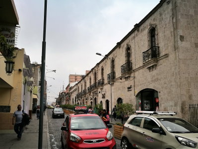 Carrer General Morán d'Arequipa, Arequipa, 2017