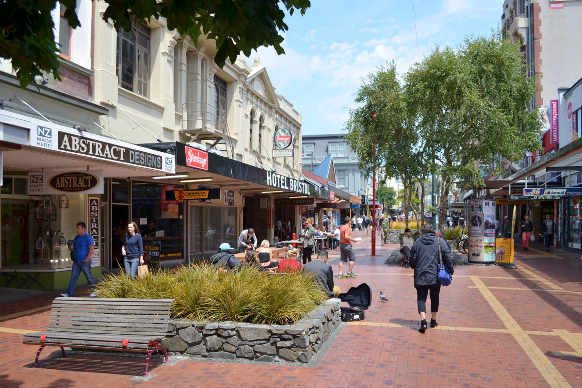 Cuba Street, Wellington, New Zealand, 2013