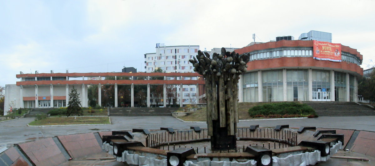 Palatul de cultură al feroviarilor, Chisinau, Moldova, 2023